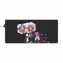 Load image into Gallery viewer, Lucky Star Kagami Hiiragi, Tsukasa Hiiragi RGB LED Mouse Pad (Desk Mat)
