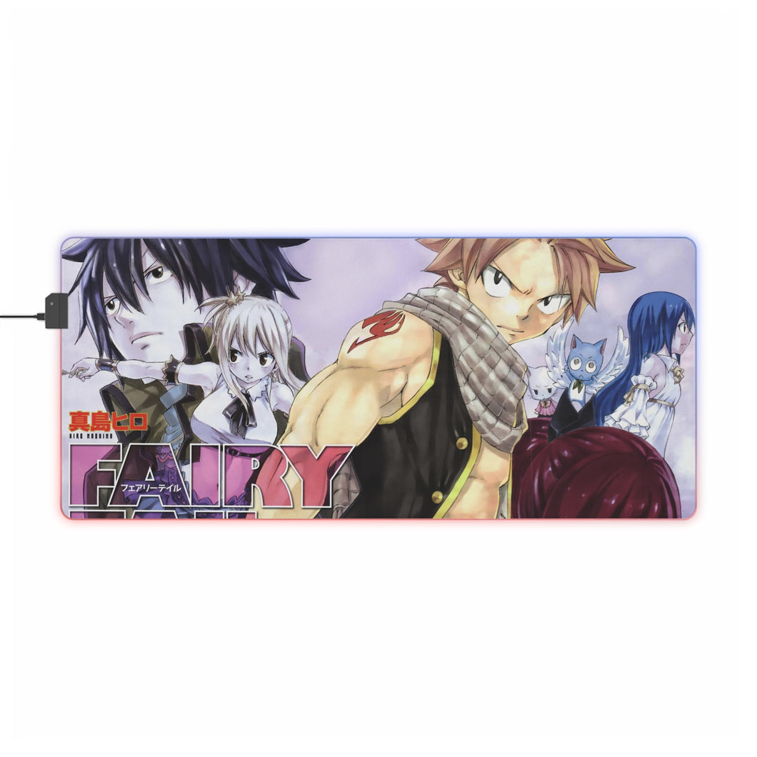 Anime Fairy Tail RGB LED Mouse Pad (Desk Mat)