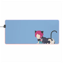 Load image into Gallery viewer, minase musaigen no phantom world minimalist v2 RGB LED Mouse Pad (Desk Mat)
