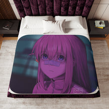 Load image into Gallery viewer, Anime Bocchi the Rock Sherpa Blanket
