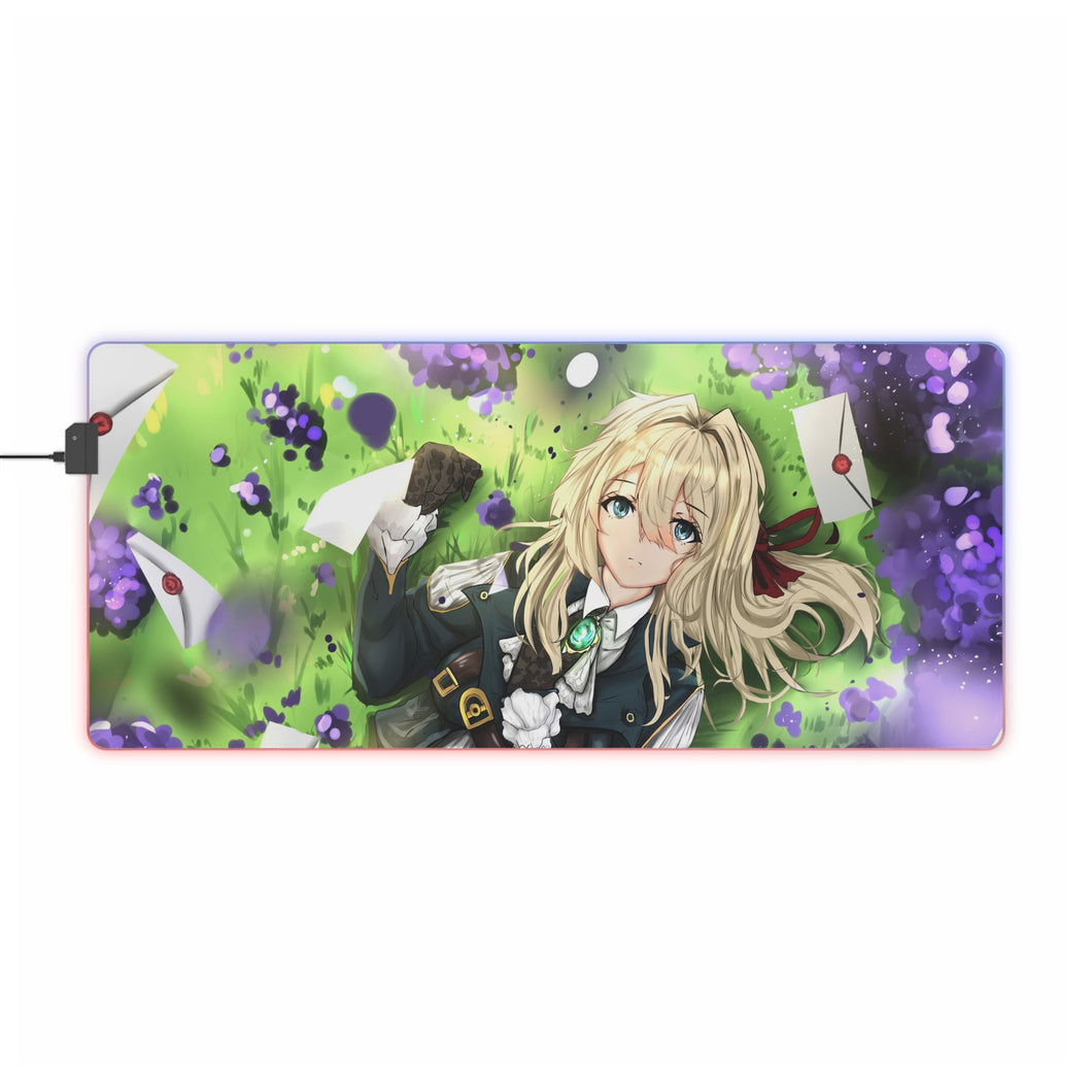 Violet Evergarden RGB LED Mouse Pad (Desk Mat)