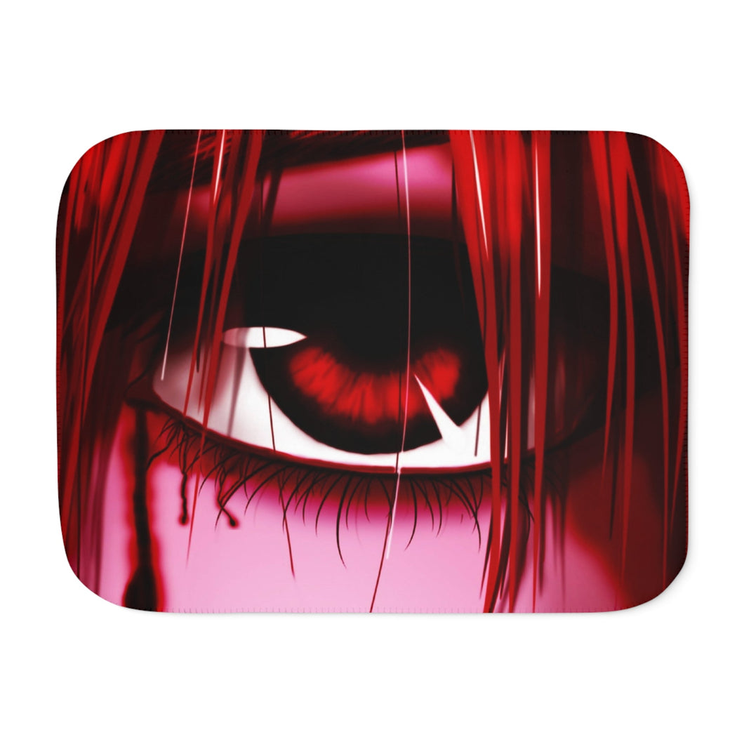 Elfen Lied Sherpa Blanket