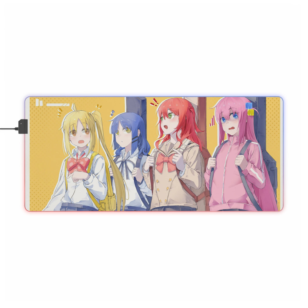 Bocchi the Rock RGB LED Mouse Pad (Desk Mat)