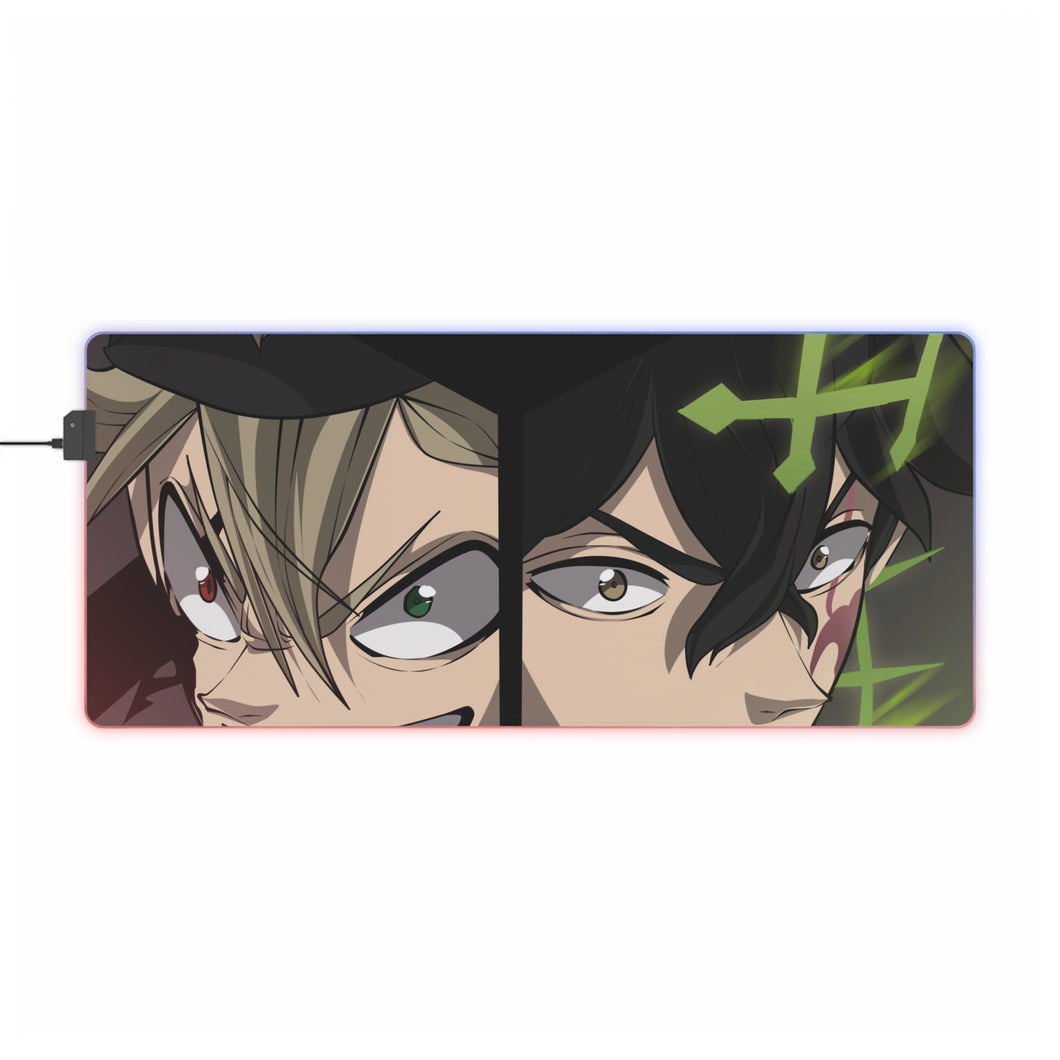 Anime Black Clover RGB LED Mouse Pad (Desk Mat)