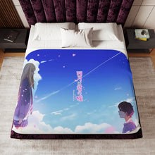 Load image into Gallery viewer, Anime Your Lie in April Sherpa Blanket
