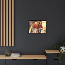 Load image into Gallery viewer, Yumeko Jabami and Mary Saotome Canvas Framed Art Print
