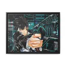 Load image into Gallery viewer, Shinya Kogami With his Dominator Canvas Framed Art Print

