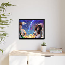 Load image into Gallery viewer, Anime Your Name.r Canvas Framed Art Print
