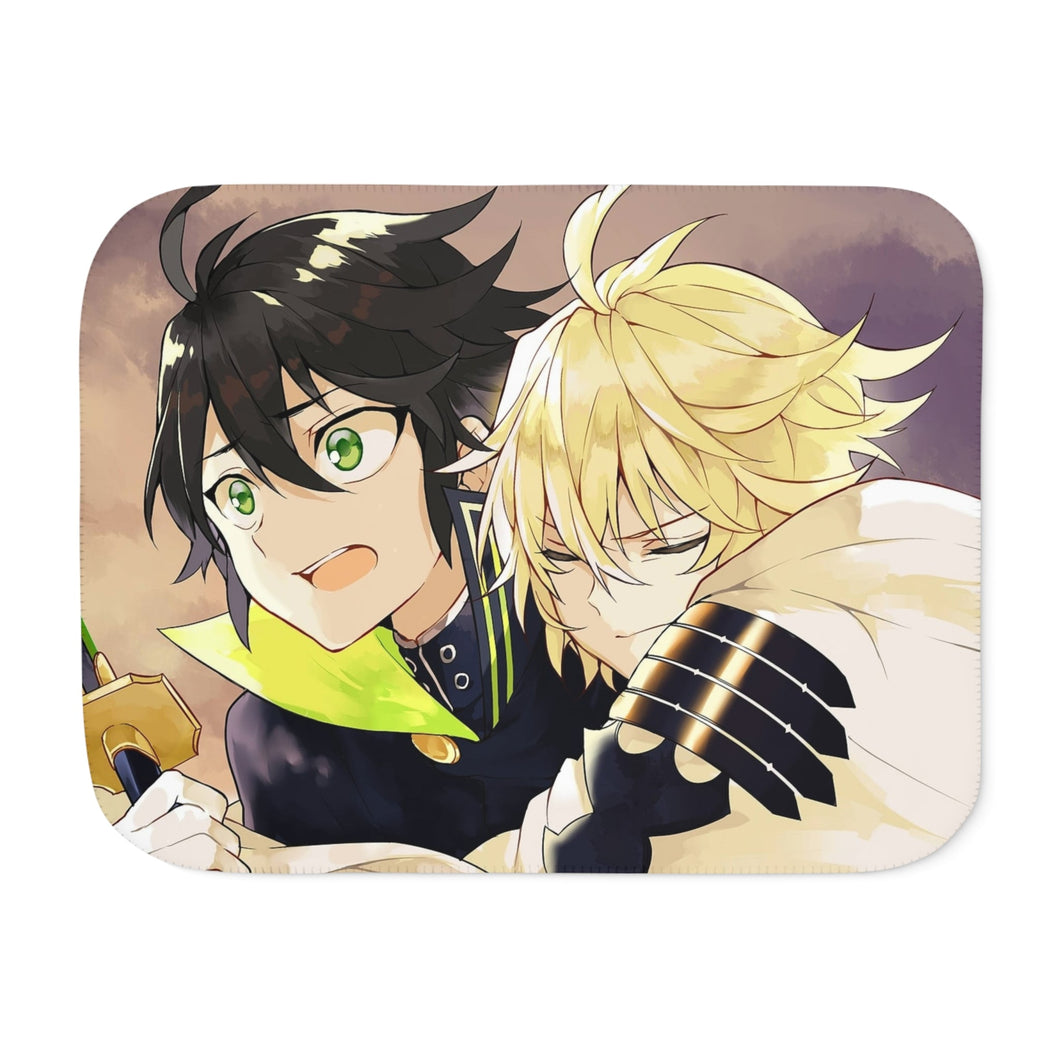 Don't let go Sherpa Blanket