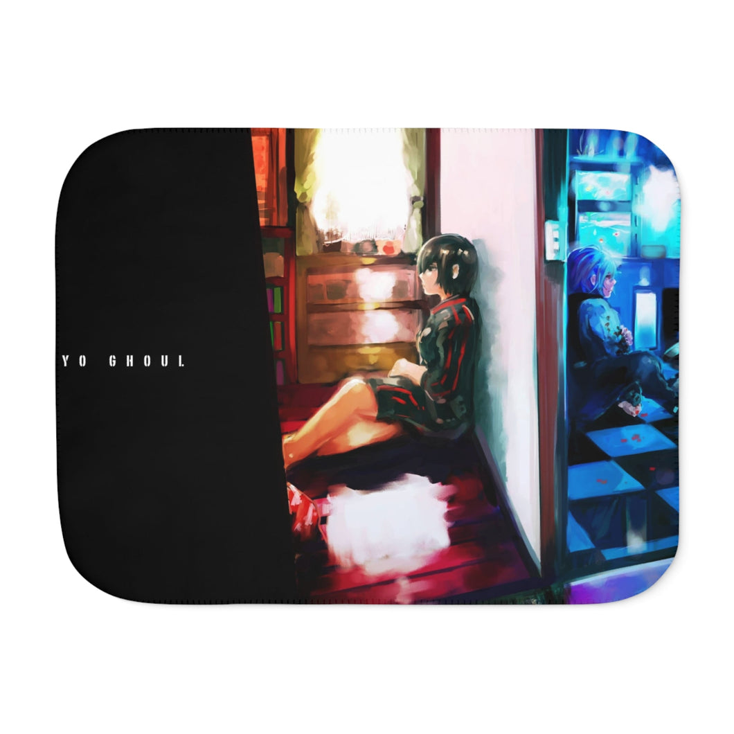 Tokyo Ghoul Ken Kaneki, Touka Kirishima Sherpa Blanket