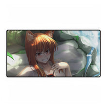 Load image into Gallery viewer, Anime Spice and Wolf Mouse Pad (Desk Mat)
