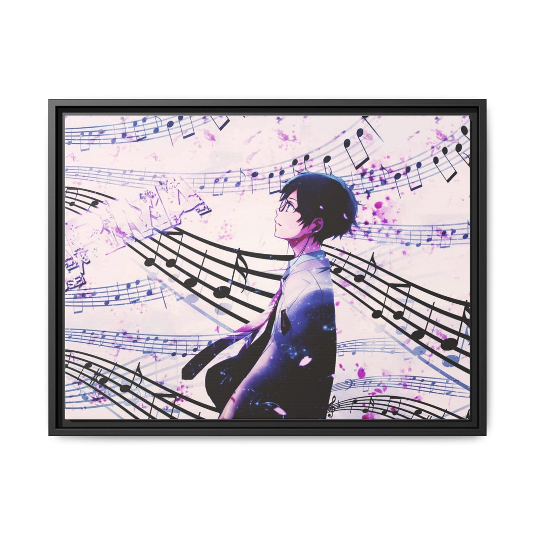 Anime Your Lie in April Canvas Framed Art Print