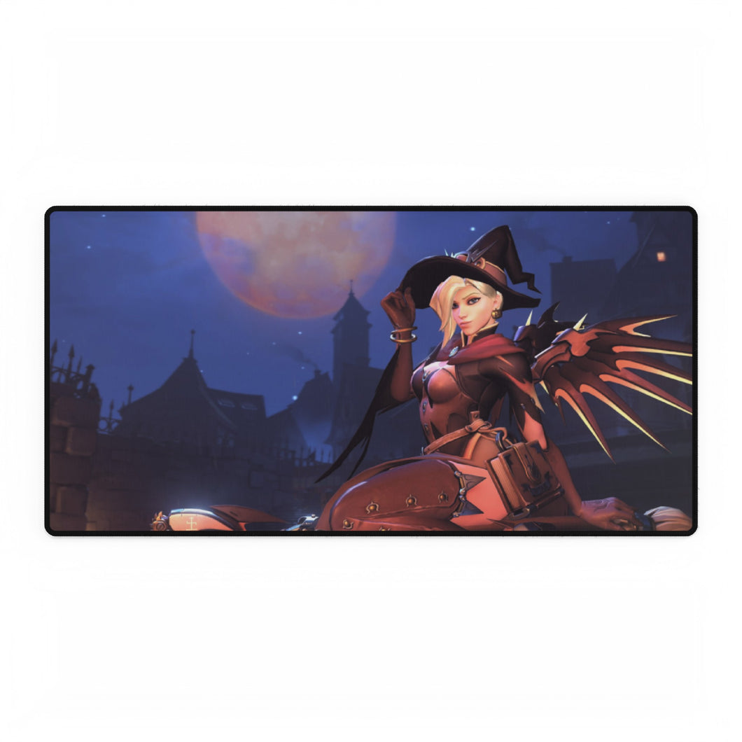 Witch Mercy Mouse Pad (Desk Mat)