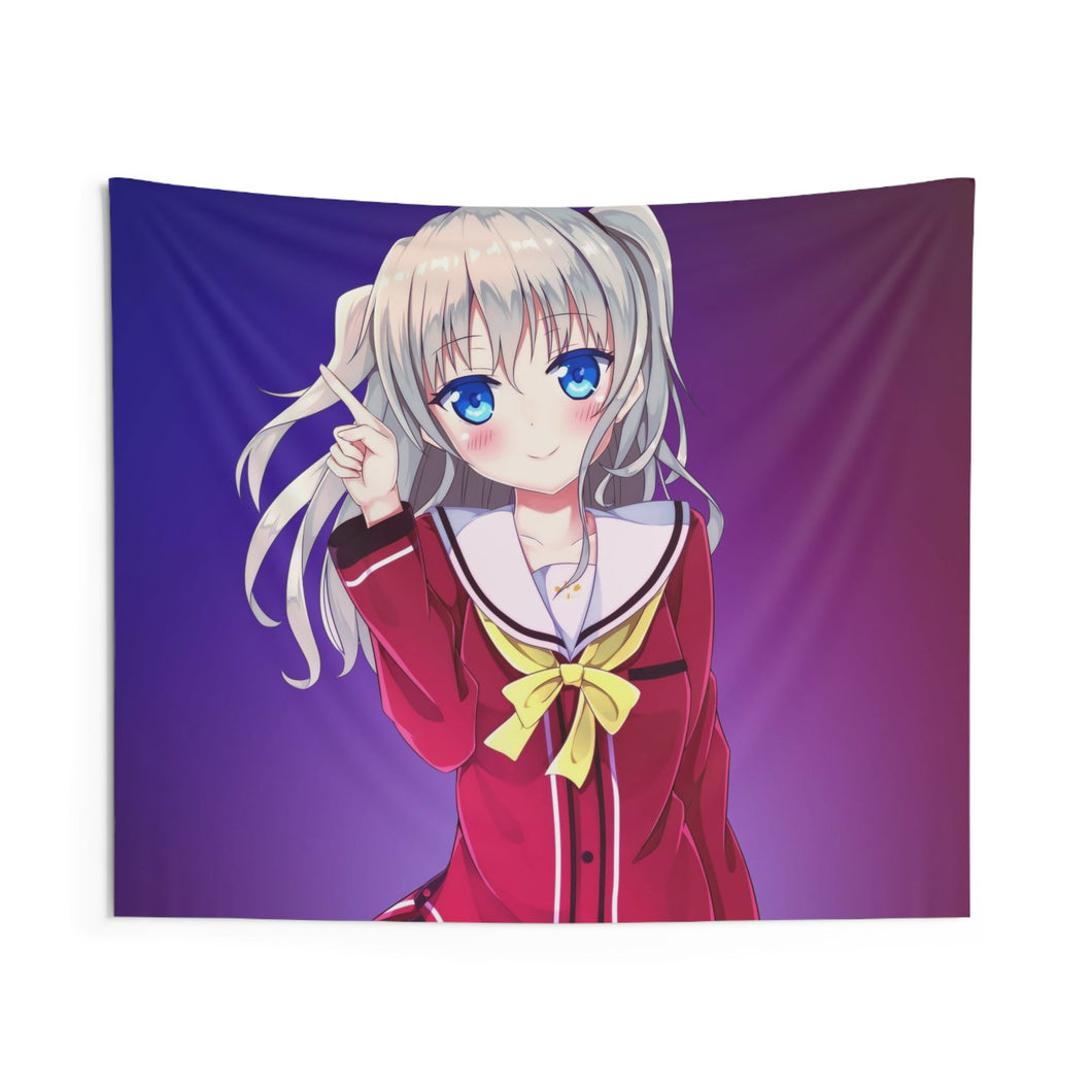 Nao Tomori smile Indoor Wall Tapestry
