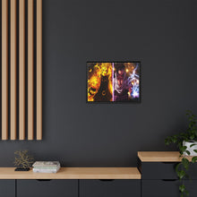 Load image into Gallery viewer, Naruto and Sasuke Canvas Framed Art Print
