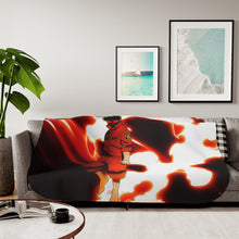 Load image into Gallery viewer, Shinra Kusakabe Sherpa Blanket
