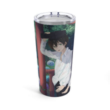 Load image into Gallery viewer, Eru Chitanda  And  Hōtarō Oreki in the rain Tumbler 20oz
