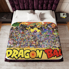 Load image into Gallery viewer, Anime Dragon Ball Z Sherpa Blanket
