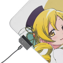 Load image into Gallery viewer, Puella Magi Madoka Magica Mami Tomoe RGB LED Mouse Pad (Desk Mat)

