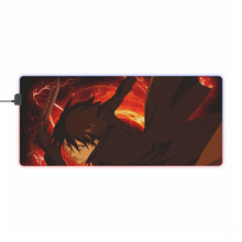 Load image into Gallery viewer, Darker Than Black Hei RGB LED Mouse Pad (Desk Mat)
