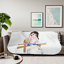 Load image into Gallery viewer, Nisekoi Kosaki Onodera Sherpa Blanket
