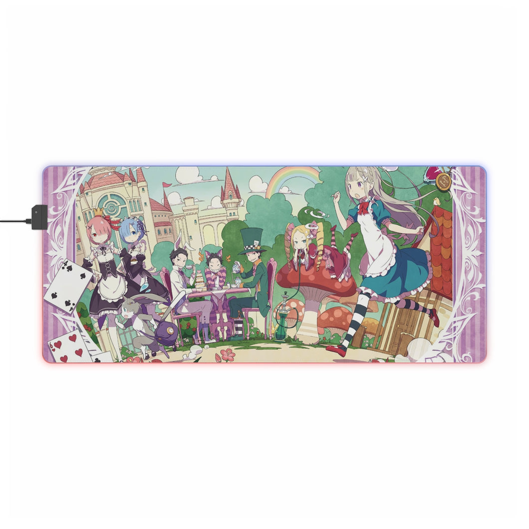 Anime Re:ZERO -Starting Life in Another World- RGB LED Mouse Pad (Desk Mat)