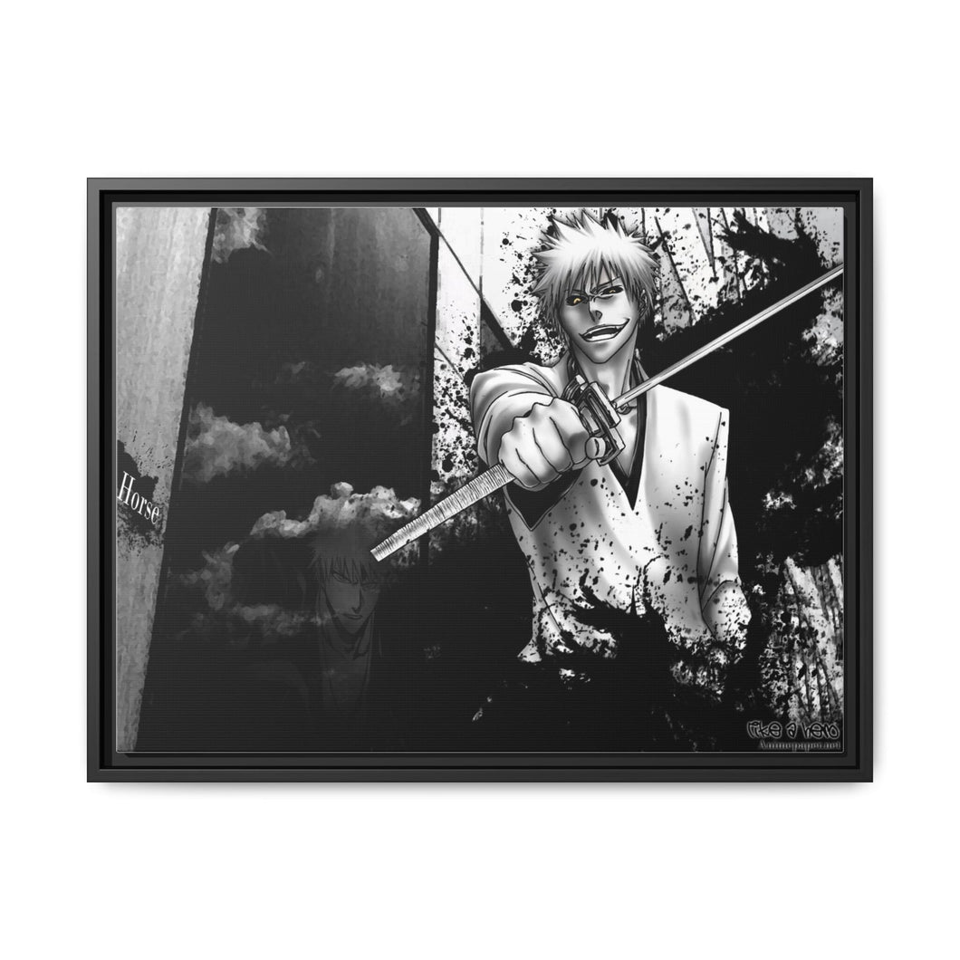 dark side Canvas Framed Art Print