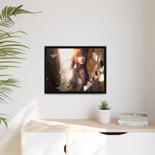 Load image into Gallery viewer, Makise Kurisu Canvas Framed Art Print
