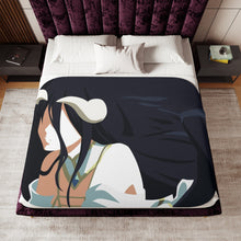 Load image into Gallery viewer, Overlord Albedo Sherpa Blanket
