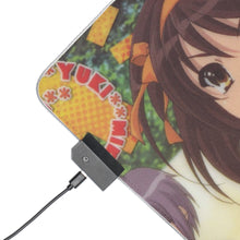 Load image into Gallery viewer, The Melancholy Of Haruhi Suzumiya RGB LED Mouse Pad (Desk Mat)
