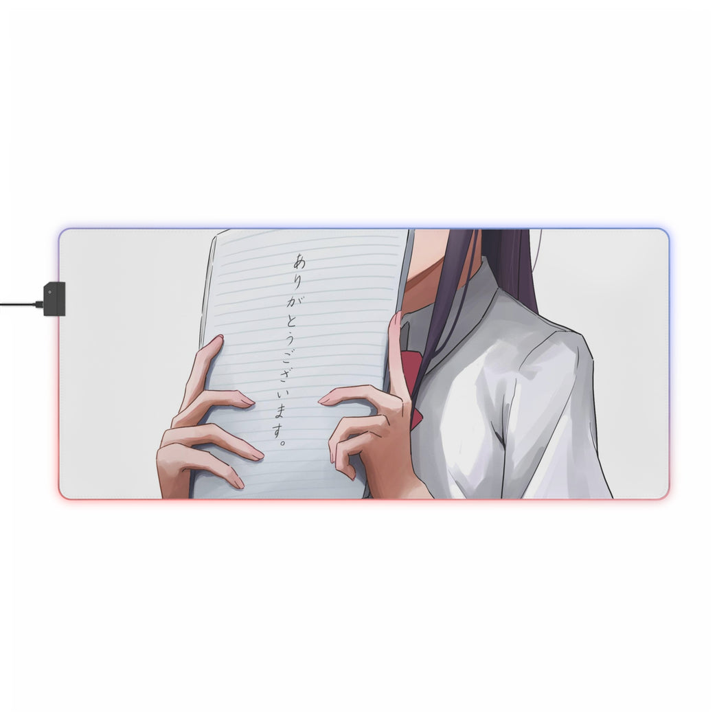 Komi Can't Communicate Komi Shouko RGB LED Mouse Pad (Desk Mat)