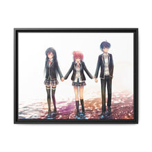 Load image into Gallery viewer, My Teen Romantic Comedy SNAFU Hachiman Hikigaya, Yukino Yukinoshita, Yui Yuigahama Canvas Framed Art Print

