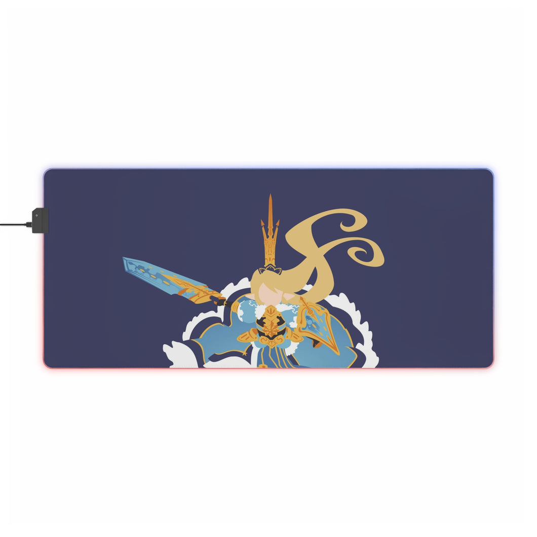 Granblue Fantasy Charlotta, Granblue Fantasy RGB LED Mouse Pad (Desk Mat)