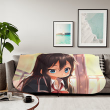 Load image into Gallery viewer, Anime My Teen Romantic Comedy SNAFU Sherpa Blanket

