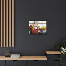 Load image into Gallery viewer, Zero Two&#39;s Honeyed Ham Canvas Framed Art Print
