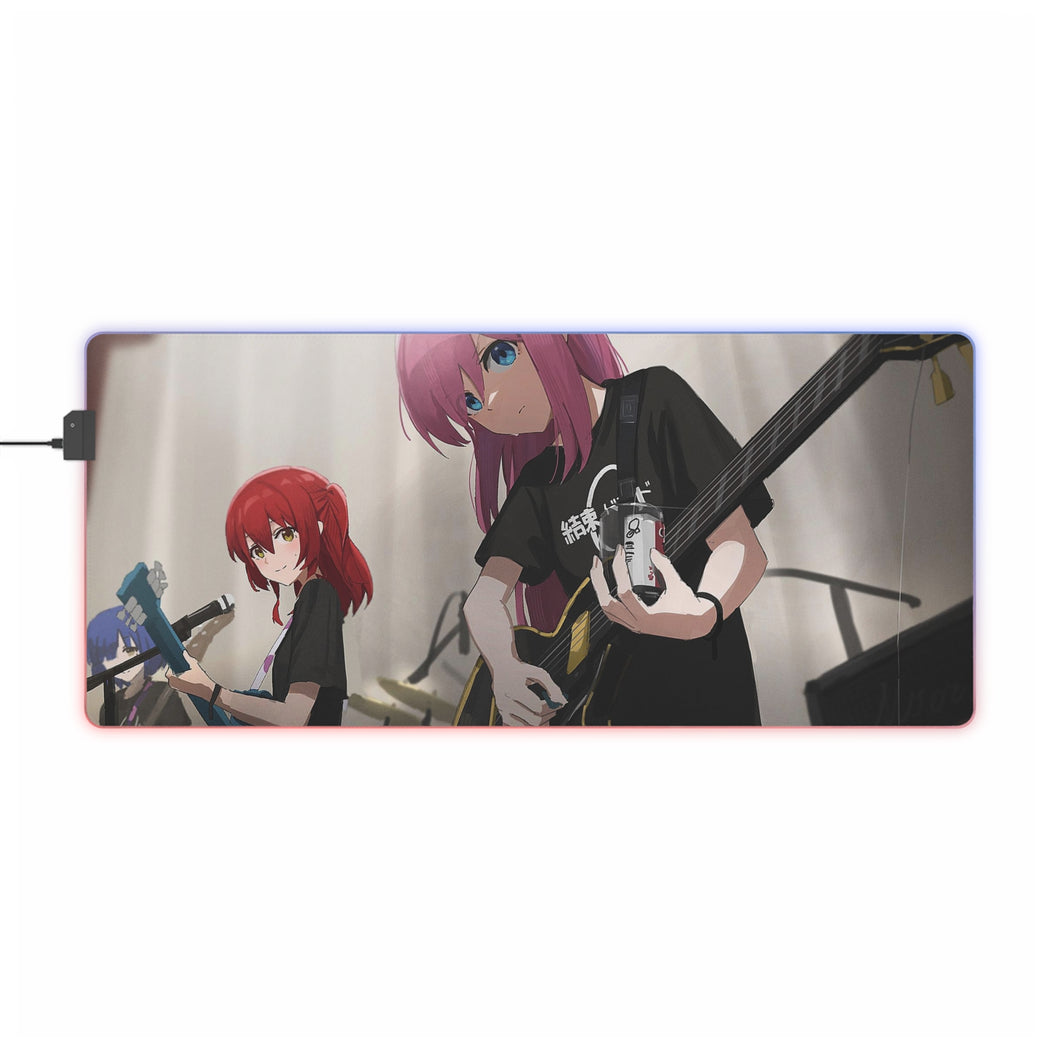 Bocchi the Rock RGB LED Mouse Pad (Desk Mat)