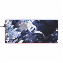 Load image into Gallery viewer, Black Butler RGB LED Mouse Pad (Desk Mat)
