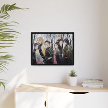 Load image into Gallery viewer, Anime Demon Slayer: Kimetsu no Yaiba Canvas Framed Art Print
