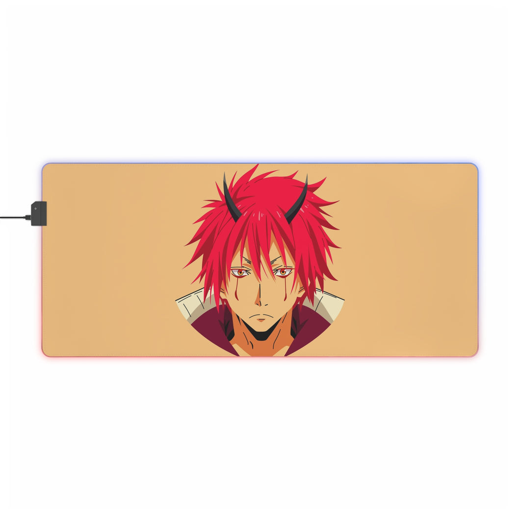 Benimaru (That Time I Got Reincarnated as a Slime) RGB LED Mouse Pad (Desk Mat)