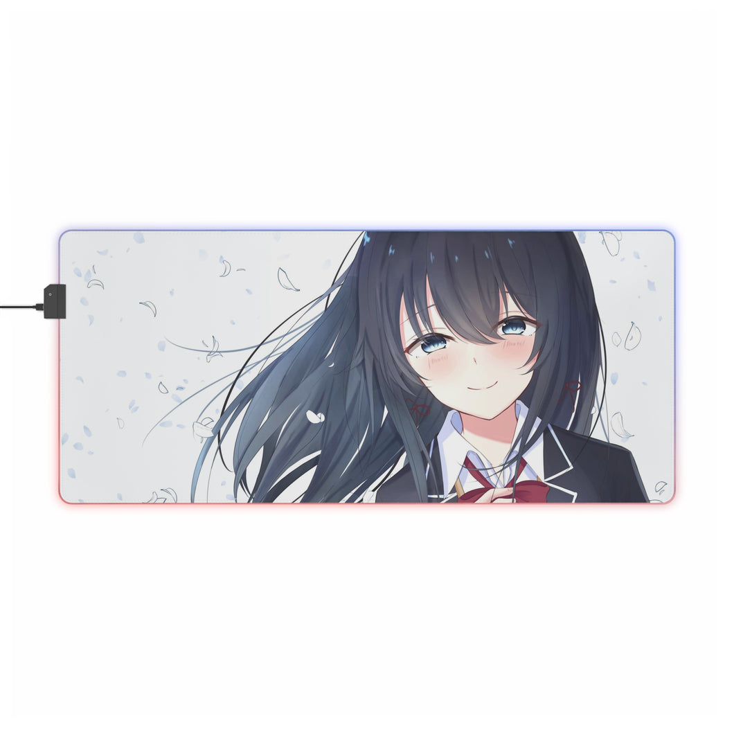 My Teen Romantic Comedy SNAFU Yukino Yukinoshita RGB LED Mouse Pad (Desk Mat)