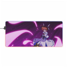 Load image into Gallery viewer, Magical Girl Lyrical Nanoha RGB LED Mouse Pad (Desk Mat)
