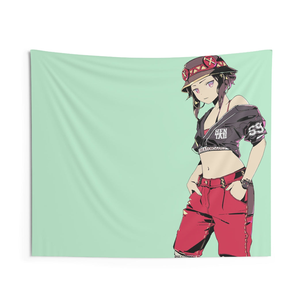Megumin Streetwear Indoor Wall Tapestry