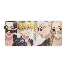 Load image into Gallery viewer, Tokyo Revengers Chifuyu Matsuno, Keisuke Baji RGB LED Mouse Pad (Desk Mat)
