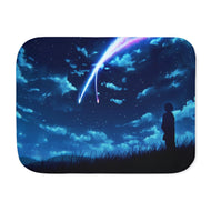 Your Name. Sherpa Blanket