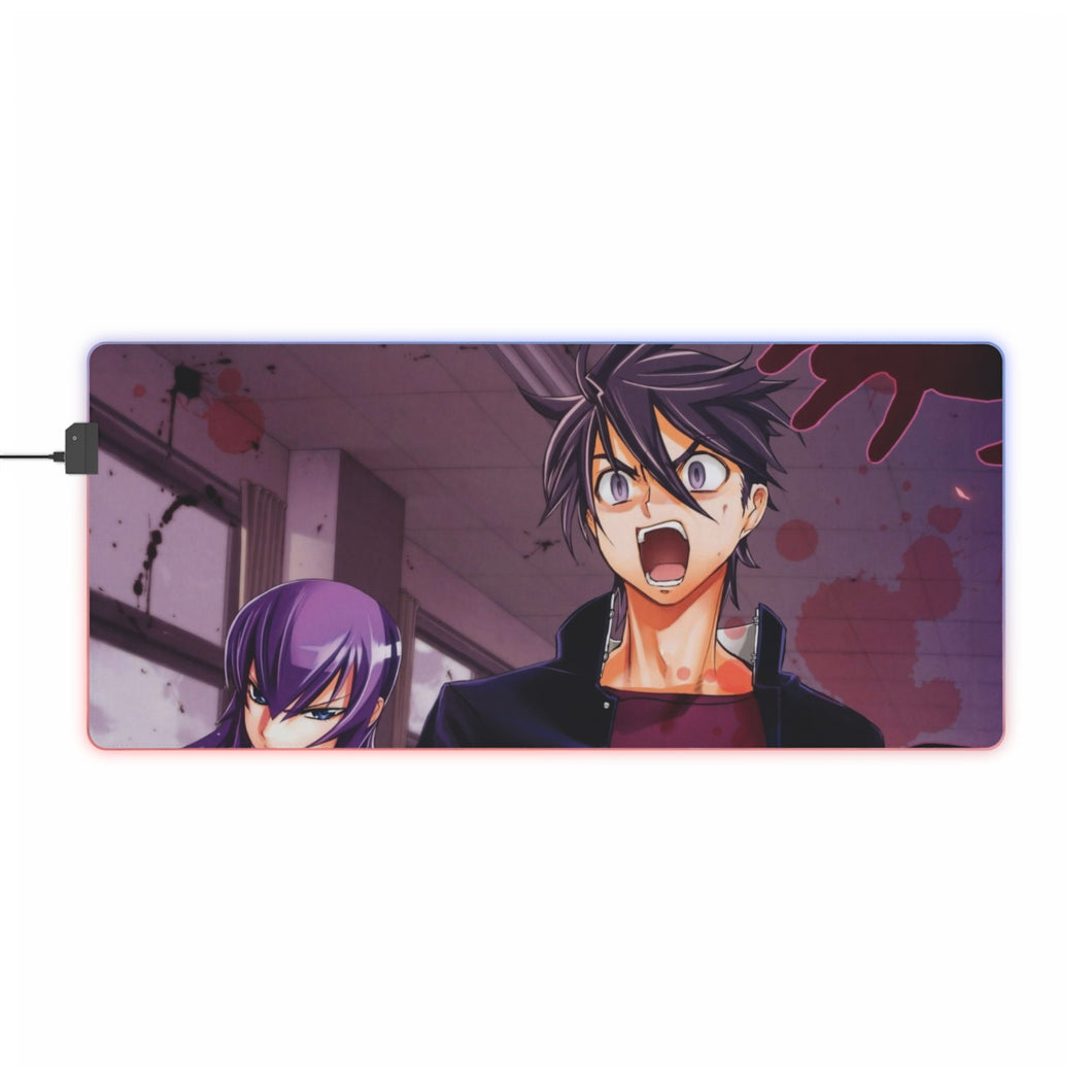 Highschool Of The Dead RGB LED Mouse Pad (Desk Mat)