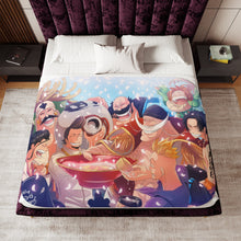 Load image into Gallery viewer, White Beard Pirate Sherpa Blanket
