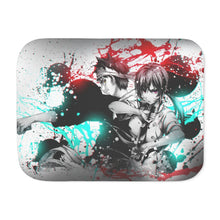 Load image into Gallery viewer, Erina and Soma (Shokugeki no Soma) Sherpa Blanket
