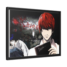 Load image into Gallery viewer, Anime Death Note Canvas Framed Art Print
