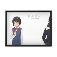 Your Name. Canvas Framed Art Print