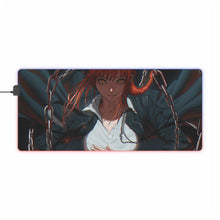 Load image into Gallery viewer, Anime Chainsaw Man RGB LED Mouse Pad (Desk Mat)
